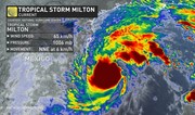 Tropical storm Milton forms in Gulf of Mexico, may intensify to hurricane threatening Florida