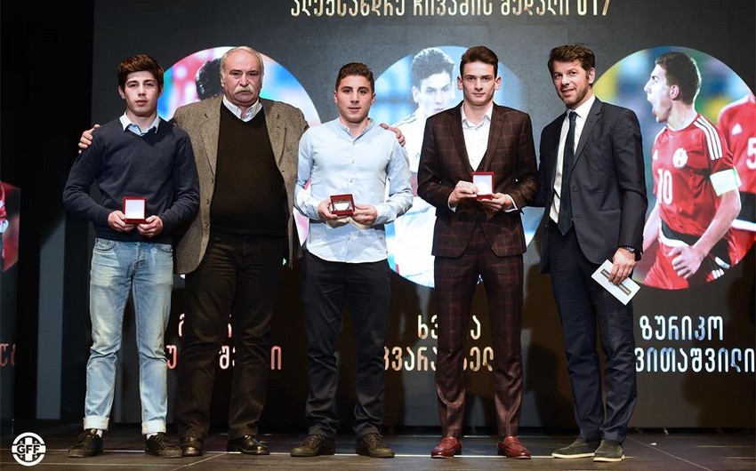 Son of former Azerbaijani team footballer becomes player of the year in Georgia