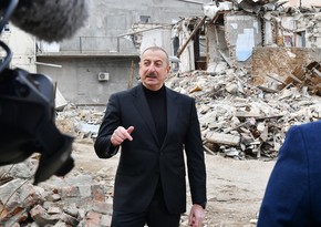 Президент Азербайджана: Мы нанесли поражение Армении,  отомстили за невинных людей