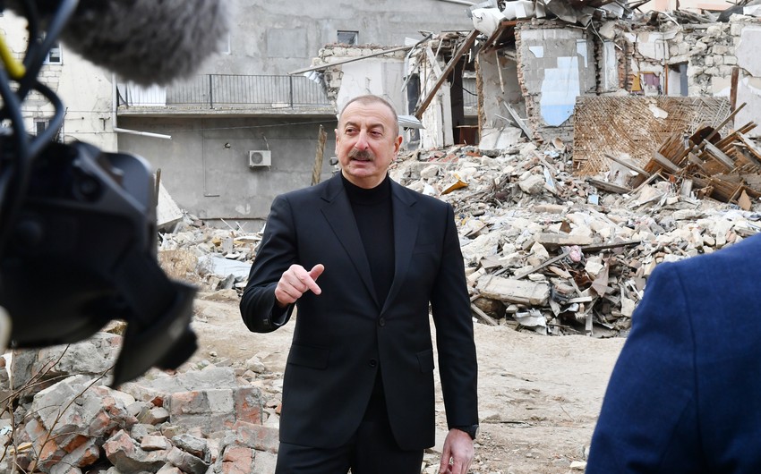 Президент Азербайджана: Мы нанесли поражение Армении,  отомстили за невинных людей