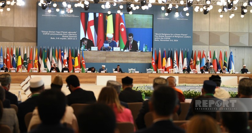 Participants of Global Summit of Religious Leaders address letter of gratitude to Ilham Aliyev