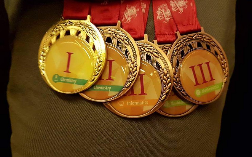 Azərbaycanlı məktəblilər Beynəlxalq Meqapolis olimpiadasında 5 medal qazanıblar