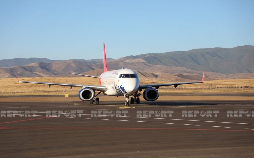 Состоялся первый коммерческий испытательный полет в международный аэропорт Карабаха