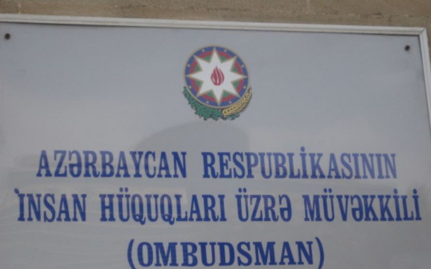 Keçən il Ombudsmanın ünvanına prokurorluq orqanları ilə bağlı 872 müraciət daxil olub