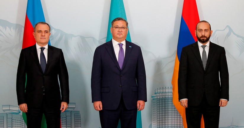 В Алматы завершились переговоры глав МИД Азербайджана и Армении 