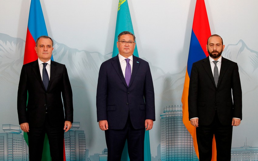 В Алматы завершились переговоры глав МИД Азербайджана и Армении 