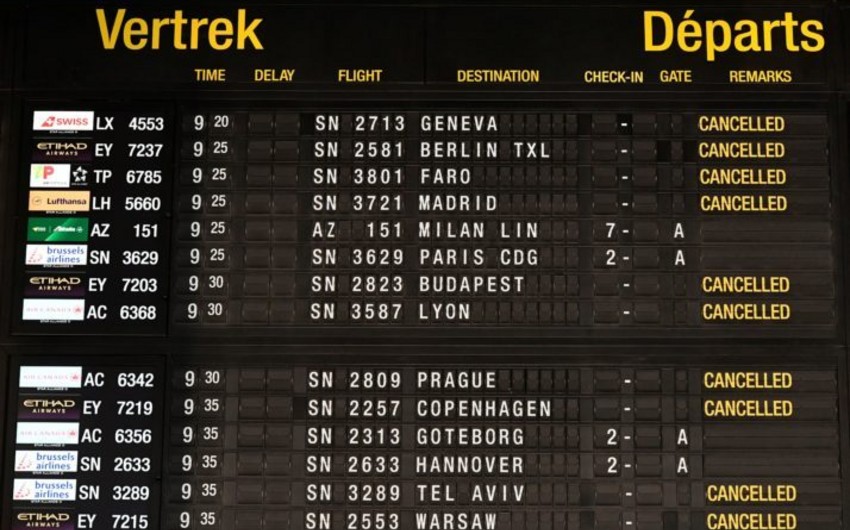Бельгия закрыла все аэропорты из-за забастовки