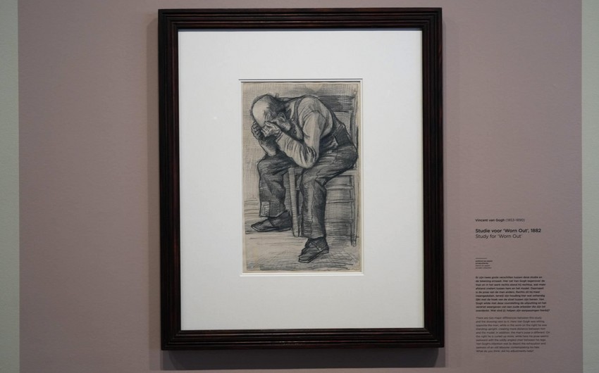 В Музее Ван Гога выставили ранее неизвестный эскиз художника