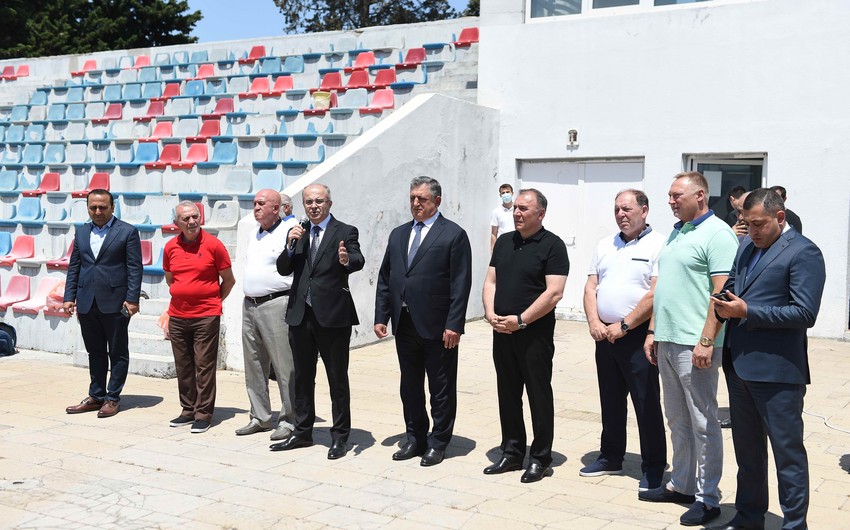 Rektor stadionun təmiri üçün AFFA-ya müraciət etdi