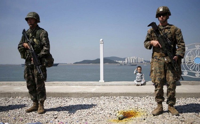 ABŞ-la Cənubi Koreya birgə hərbi təlimlər keçirəcək