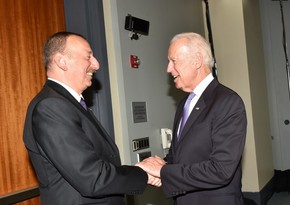 Biden congratulates President Aliyev 