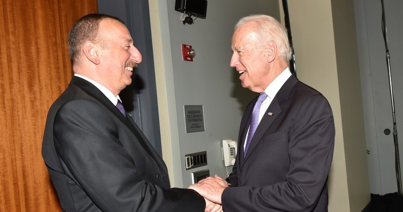 Biden congratulates President Aliyev 