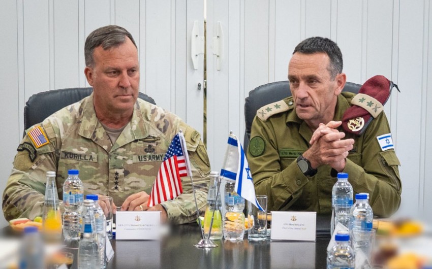 CENTCOM head, IDF chief mull situation in region