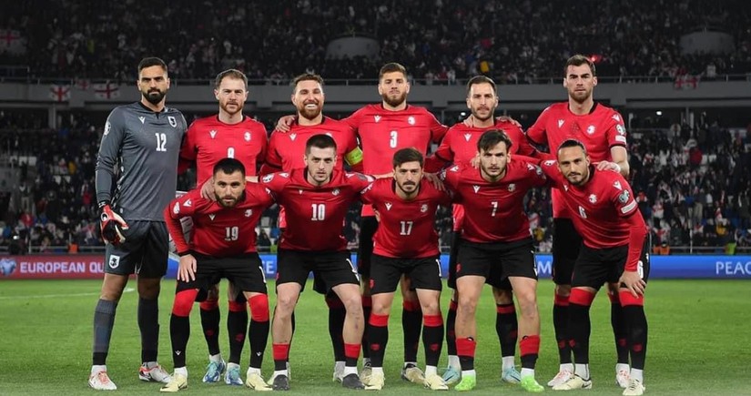 Сборная Грузии по футболу впервые вышла в финальную стадию чемпионата Европы