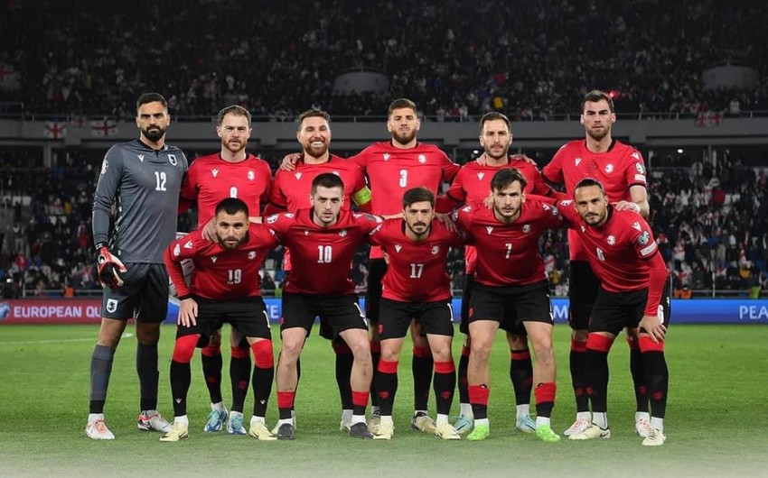 Gürcüstan millisi ilk dəfə futbol üzrə Avropa çempionatına vəsiqə qazanıb