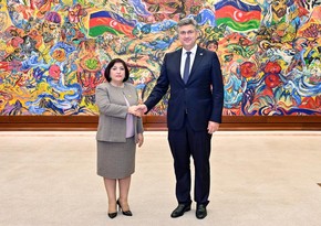 Sahiba Gafarova meets with Prime Minister of Croatia