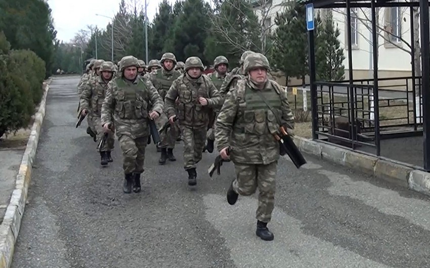 Azerbaijani Army units conduct classes of new training period