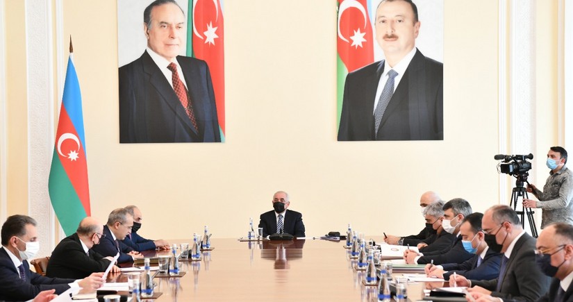Состоялось совещание под председательством премьер-министра Али Асадова