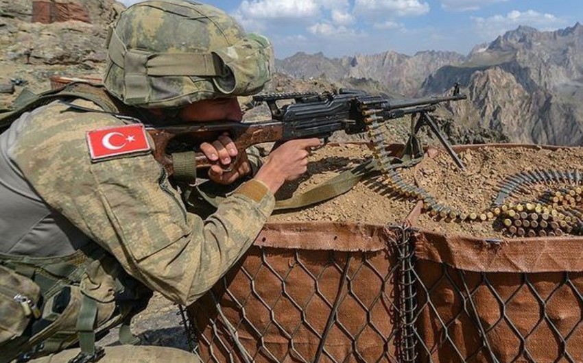 Türkiyə ordusu İraqın şimalında bir neçə terrorçunu məhv edib