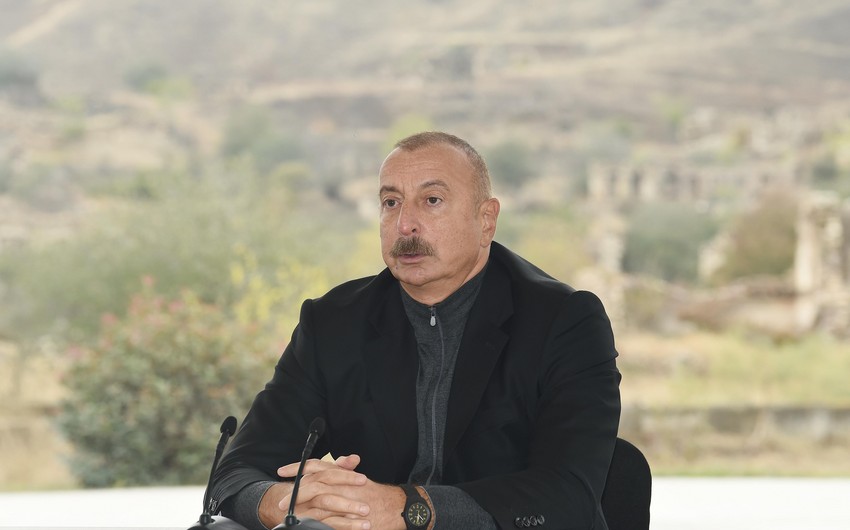 President Ilham Aliyev: Master plans of Zangilan, Gubadli, Kalbajar and Lachin are being prepared