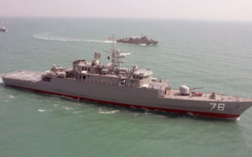 Военные корабли Каспийской флотилии Ирана прибыли в Астрахань