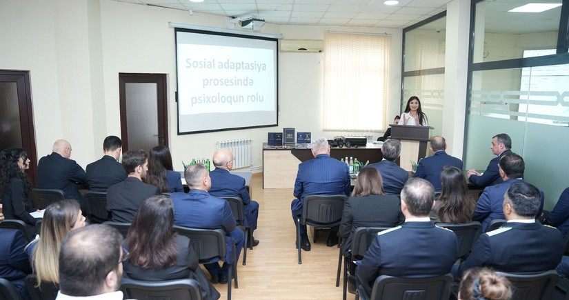 Milli Məclisin deputatları Ədliyyə Nazirliyinin Probasiya xidmətində olublar