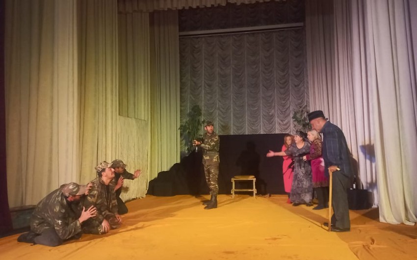 Füzuli Dövlət Dram Teatrı mövsümü Yaddaş tamaşası ilə açıb 