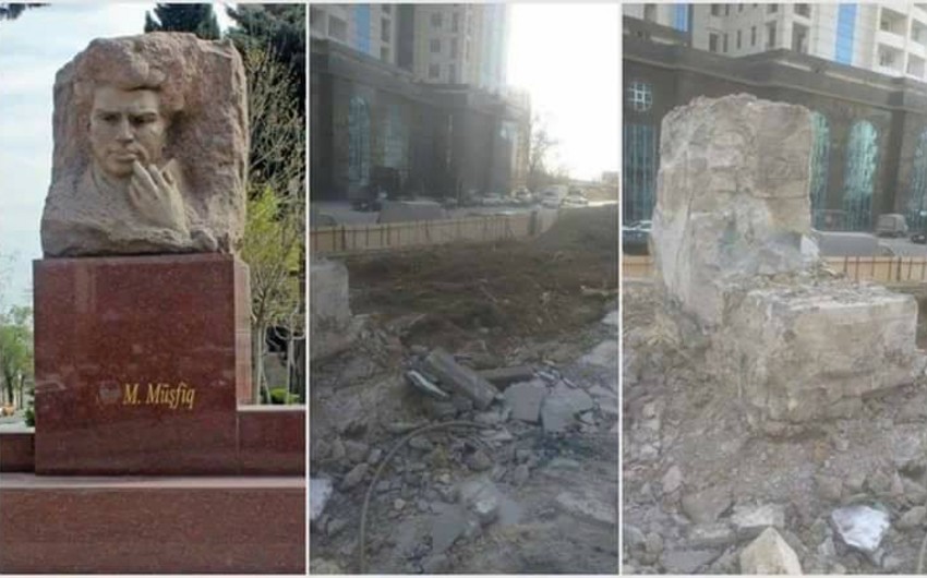 Министерство: Абульфас Гараев очень расстроился, услышав новость о демонтаже памятника Микаил Мушфигу