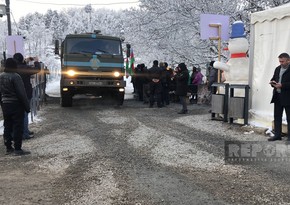 По дороге Ханкенди-Лачын беспрепятственно проехали 46 автомобилей РМК