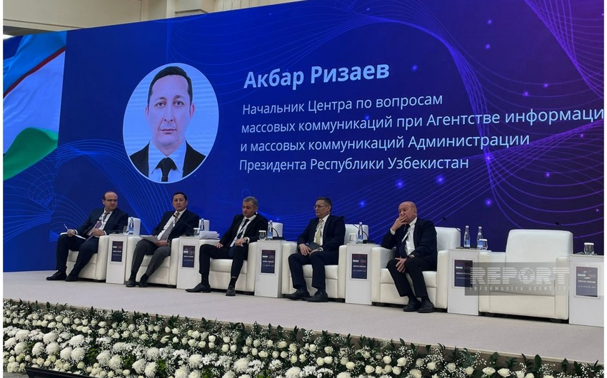 Possibilities of joint fight against disinformation discussed at Azerbaijan-Uzbekistan media forum