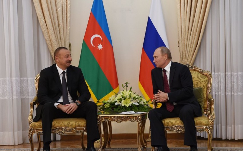 Путин: Товарооборот с Азербайджаном за первые девять месяцев вырос почти на 62%