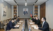 Azerbaijani FM receives copy of credentials from New Kuwaiti Ambassador