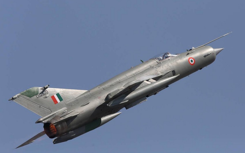 Истребитель МиГ-21 ВВС Индии потерпел крушение, есть жертвы