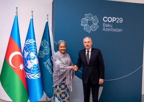 COP29 President-designate meets with UN Deputy Secretary-General