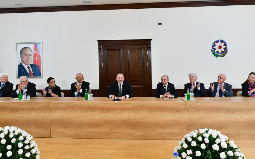 Президент Ильхам Алиев: Нам необходимо совместными усилиями разработать Концепцию возвращения в Западный Азербайджан