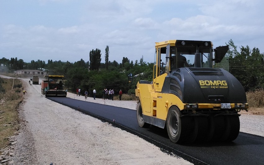Президент Ильхам Алиев выделил на строительство дороги в Гусаре 1,8 млн. манатов