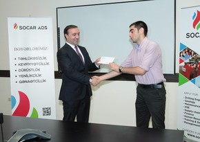 One more BHOS student awarded with SOCAR-AQŞ scholarship