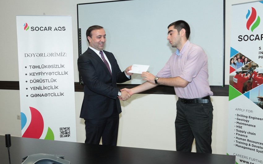 One more BHOS student awarded with SOCAR-AQŞ scholarship