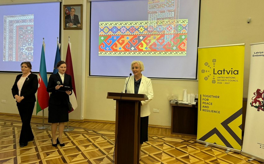 Latvian Parliament speaker hopes for soonest revival of Shusha as pearl of Caucasus