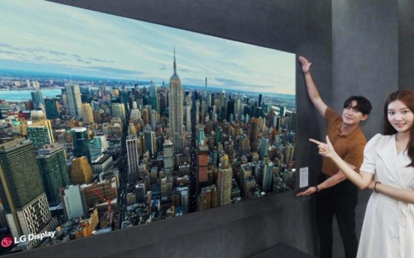 Компания LG представила огромный телевизор с вибрирующим экраном