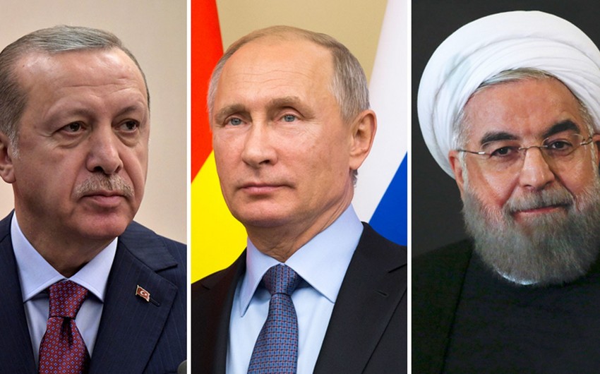 Путин, Эрдоган и Роухани в Сочи обсудят актуальные вопросы по ситуации в Сирии