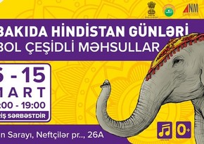 Indian products to be exhibited in Baku