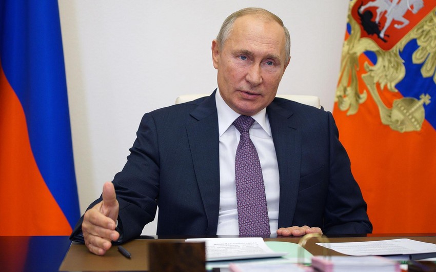 Putin: Dağlıq Qarabağda münaqişə dayandırılıb