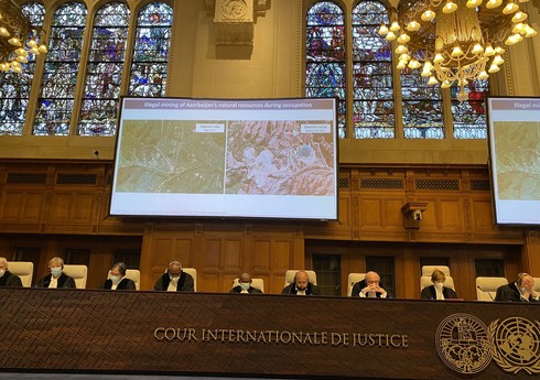 В Международном суде ООН представлены кадры, подтверждающие нанесенный Арменией экологический ущерб Азербайджану