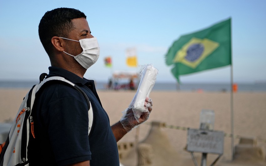 Braziliyada koronavirus xəstələrinin sayı 1,5 milyonu ötdü
