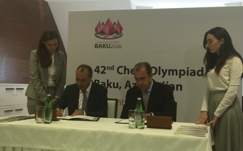 Baku Chess Olympiad Operating Committee signs MoC with hotels