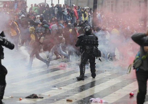 В Колумбии во время протестов задержаны более 430 человек