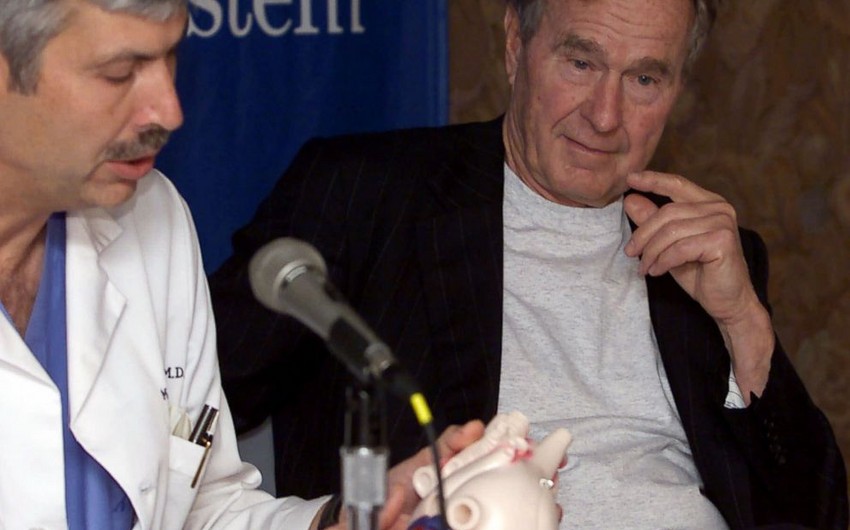 Unknown man shot cardiologist of George Bush Sr. in US