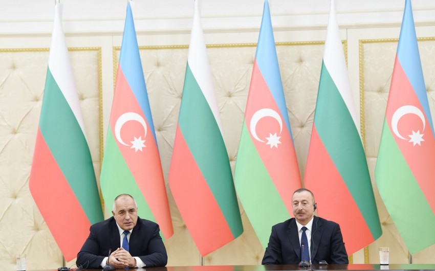 Президент Aзербайджана и премьер-министр Болгарии выступили с заявлениями для печати