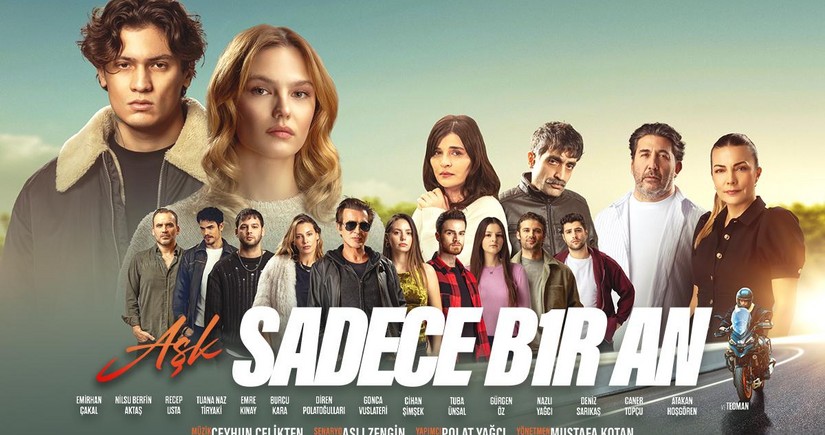 Турецкая романтическая драма Aşk Sadece Bir An — только в CineMastercard!